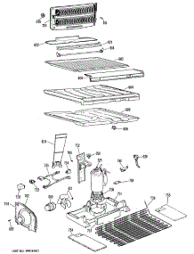03 - Section3 parts for Ge Refrigerator TBX18KKBR from AppliancePartsPros.com