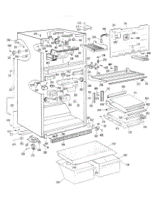 02 - Section2 parts for Ge Refrigerator TBX18KKER from AppliancePartsPros.com