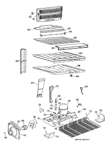 03 - Section3 parts for Ge Refrigerator TBX18KLGRHA from AppliancePartsPros.com