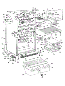 02 - Section2 parts for Ge Refrigerator TBX18KLJRAD from AppliancePartsPros.com