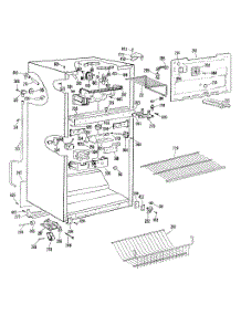 02 - Section2 parts for Ge Refrigerator TBX18LKER from AppliancePartsPros.com