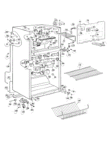 02 - Section2 parts for Ge Refrigerator TBX18LKJR from AppliancePartsPros.com