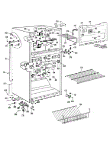 02 - Section2 parts for Ge Refrigerator TBX18LLJRWH from AppliancePartsPros.com