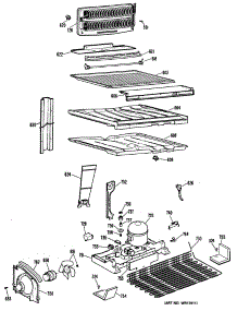 03 - Section3 parts for Ge Refrigerator TBX18LLTRWH from AppliancePartsPros.com