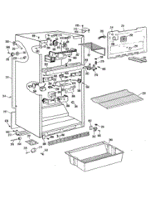 02 - Section2 parts for Ge Refrigerator TBX18LPBRWH from AppliancePartsPros.com