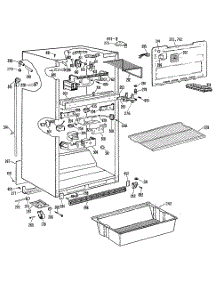 02 - Section2 parts for Ge Refrigerator TBX18LPJRWH from AppliancePartsPros.com