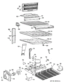 03 - Section3 parts for Ge Refrigerator TBX18LPNRWH from AppliancePartsPros.com