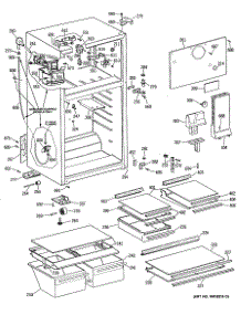 02 - Section2 parts for Ge Refrigerator TBX18NITDRWH from AppliancePartsPros.com