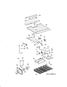 03 - Section3 parts for Ge Refrigerator TBX18NITGRAD from AppliancePartsPros.com