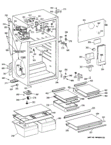 02 - Section2 parts for Ge Refrigerator TBX18NIYBRWH from AppliancePartsPros.com