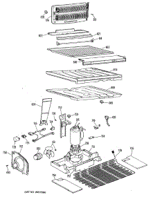 03 - Section3 parts for Ge Refrigerator TBX18PKER from AppliancePartsPros.com