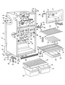 02 - Section2 parts for Ge Refrigerator TBX18PLGRAD from AppliancePartsPros.com
