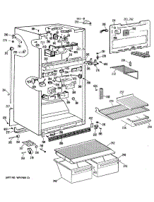 02 - Section2 parts for Ge Refrigerator TBX18PRNRAD from AppliancePartsPros.com