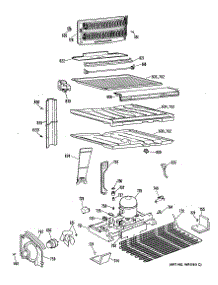 03 - Section3 parts for Ge Refrigerator TBX18PRNRWH from AppliancePartsPros.com
