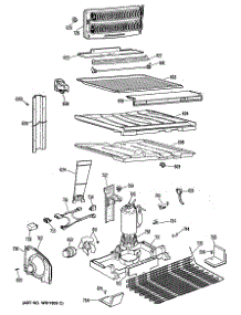 03 - Section3 parts for Ge Refrigerator TBX18QPBRWH from AppliancePartsPros.com