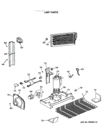 06 - Unit Parts parts for Ge Refrigerator TBX18SASERHA from AppliancePartsPros.com