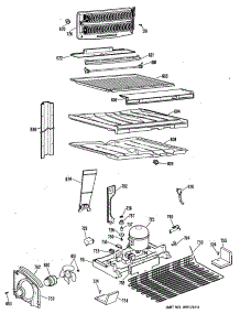 03 - Section3 parts for Ge Refrigerator TBX18SLMLAD from AppliancePartsPros.com