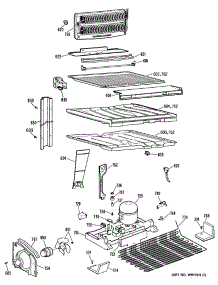 03 - Section3 parts for Ge Refrigerator TBX18SPNRHA from AppliancePartsPros.com