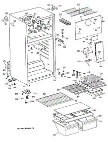 02 - Section2 parts for Ge Refrigerator TBX18TATGRAD from AppliancePartsPros.com