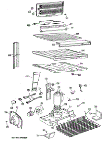 03 - Section3 parts for Ge Refrigerator TBX18TMBRAD from AppliancePartsPros.com