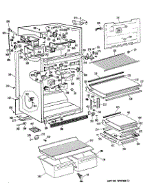 02 - Section2 parts for Ge Refrigerator TBX18TPBRAD from AppliancePartsPros.com