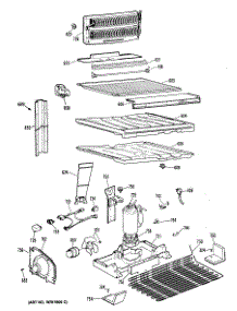 03 - Section3 parts for Ge Refrigerator TBX18TPJRWH from AppliancePartsPros.com