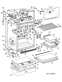02 - Section2 parts for Ge Refrigerator TBX18TRNRAD from AppliancePartsPros.com