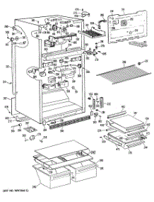 02 - Section2 parts for Ge Refrigerator TBX18WPBRWH from AppliancePartsPros.com