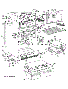 02 - Section2 parts for Ge Refrigerator TBX18WPWRAD from AppliancePartsPros.com