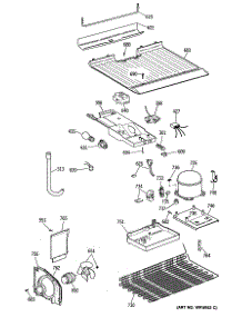 03 - Section3 parts for Ge Refrigerator TBX18YITDRAD from AppliancePartsPros.com