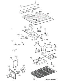 03 - Section3 parts for Ge Refrigerator TBX18ZATDRAD from AppliancePartsPros.com