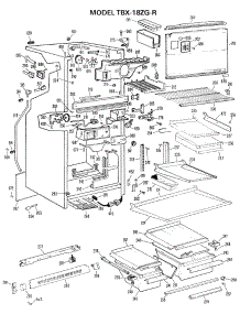 02 - Section2 parts for Ge Refrigerator TBX18ZGR from AppliancePartsPros.com