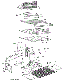 03 - Section3 parts for Ge Refrigerator TBX18ZKER from AppliancePartsPros.com