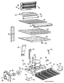 03 - Section3 parts for Ge Refrigerator TBX18ZLMRWH from AppliancePartsPros.com