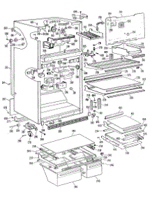 02 - Section2 parts for Ge Refrigerator TBX18ZLSRHA from AppliancePartsPros.com