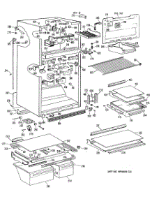 02 - Section2 parts for Ge Refrigerator TBX18ZPARWH from AppliancePartsPros.com