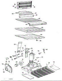 03 - Section3 parts for Ge Refrigerator TBX19ZKBR from AppliancePartsPros.com