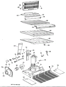 03 - Section3 parts for Ge Refrigerator TBX19ZKER from AppliancePartsPros.com