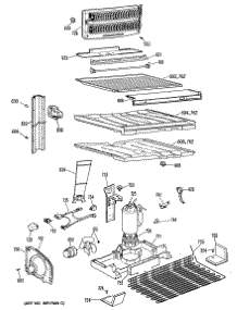 03 - Section3 parts for Ge Refrigerator TBX19ZPARWH from AppliancePartsPros.com