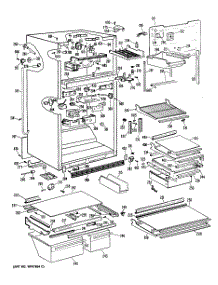 02 - Section2 parts for Ge Refrigerator TBX19ZPBRAD from AppliancePartsPros.com