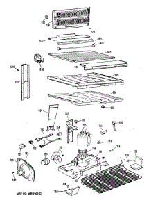03 - Section3 parts for Ge Refrigerator TBX19ZPBRWH from AppliancePartsPros.com