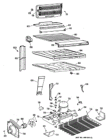 03 - Section3 parts for Ge Refrigerator TBX19ZPKRAD from AppliancePartsPros.com