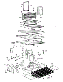 03 - Section3 parts for Ge Refrigerator TBX20DGRR from AppliancePartsPros.com
