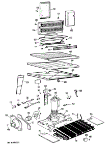 03 - Section3 parts for Ge Refrigerator TBX20KJBR from AppliancePartsPros.com