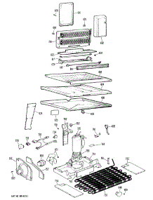 03 - Section3 parts for Ge Refrigerator TBX20TJBR from AppliancePartsPros.com
