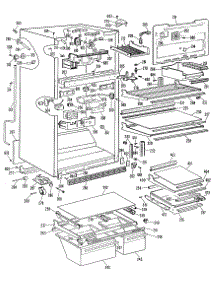 02 - Section2 parts for Ge Refrigerator TBX21CKBR from AppliancePartsPros.com