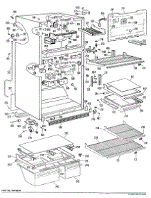 02 - Section2 parts for Ge Refrigerator TBX21DKCR from AppliancePartsPros.com