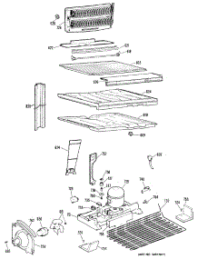 03 - Section3 parts for Ge Refrigerator TBX21DLFRWH from AppliancePartsPros.com