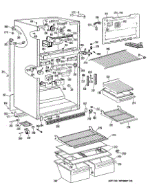 02 - Section2 parts for Ge Refrigerator TBX21DRBRAD from AppliancePartsPros.com