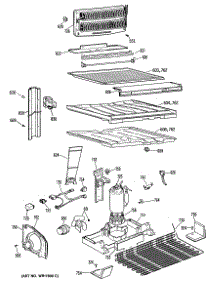 03 - Section3 parts for Ge Refrigerator TBX21DRJRWH from AppliancePartsPros.com